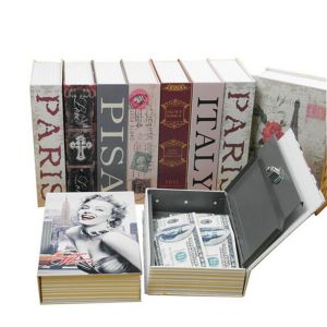הגעת? מצאת! צעצועי פנאי Children Kids Cash Money Bank Jewelry Storage Case Simulation Dictionary Pattern Security Safe Box