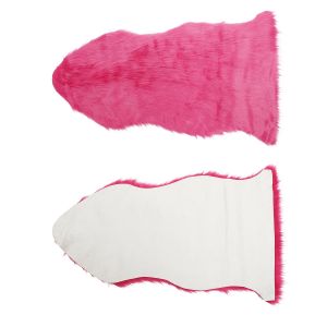 הגעת? מצאת! צעצועי פנאי Sheepskin Rugs Non Slip Rug Floor Mat Hairy Soft Fluffy Faux Fur Carpet Mat Home