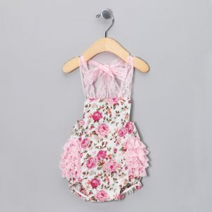 הגעת? מצאת! תחפושות לתינוק Baby Kids Girls Romper Toddlers Short Lace Flower Sets Sunsuit Outfit