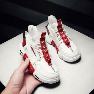 הגעת? מצאת! הנעלה לבנים    Kid&#039;s Boys Running Basketball Shoes Outdoor  Comfortable Big Child Fashion Shoes