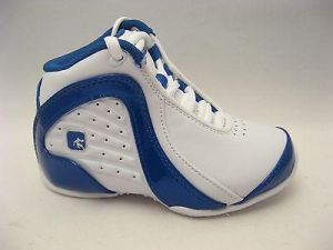    Boys Basketball Shoes 11 Kids Youth AND1 Rocket 2.0 Mid White Royal Blue 11K NEW