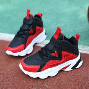    Kids Boys Sneakers Running Shoes Athletic Basketball Boots Jogging Sports Black